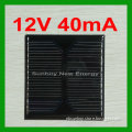 12V 40mA Epoxy Solar Cell 75*70mm